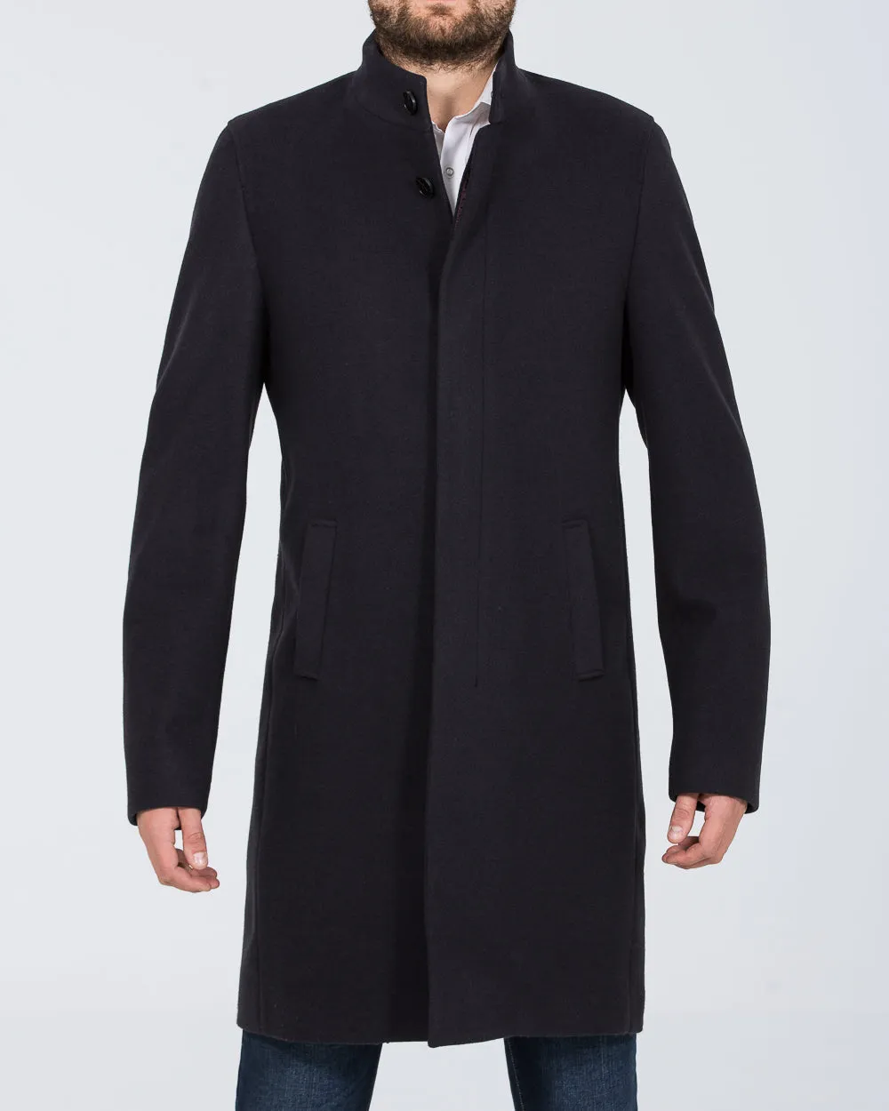 Skopes Faulkner Overcoat (navy) workday warmer