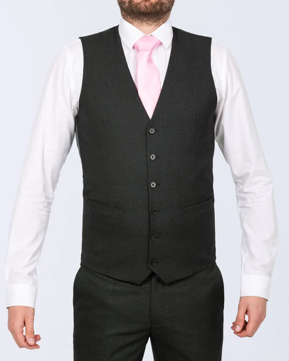 Skopes Harcourt Skinny Fit Tall Waistcoat (green) social gathering