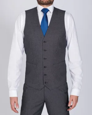 Skopes Harcourt Skinny Fit Tall Waistcoat (grey) earth tones