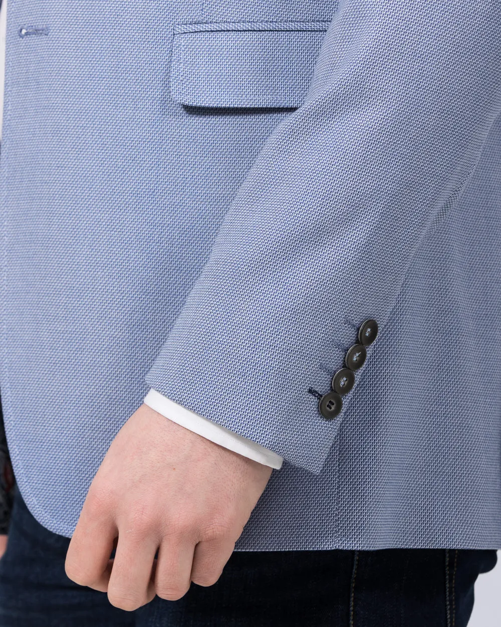 Skopes Harry Tall Textured Blazer (light blue) all day