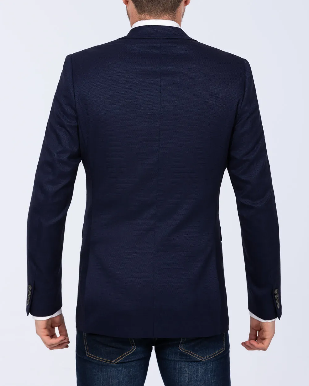 Skopes Harry Tall Textured Blazer (navy) bold casual