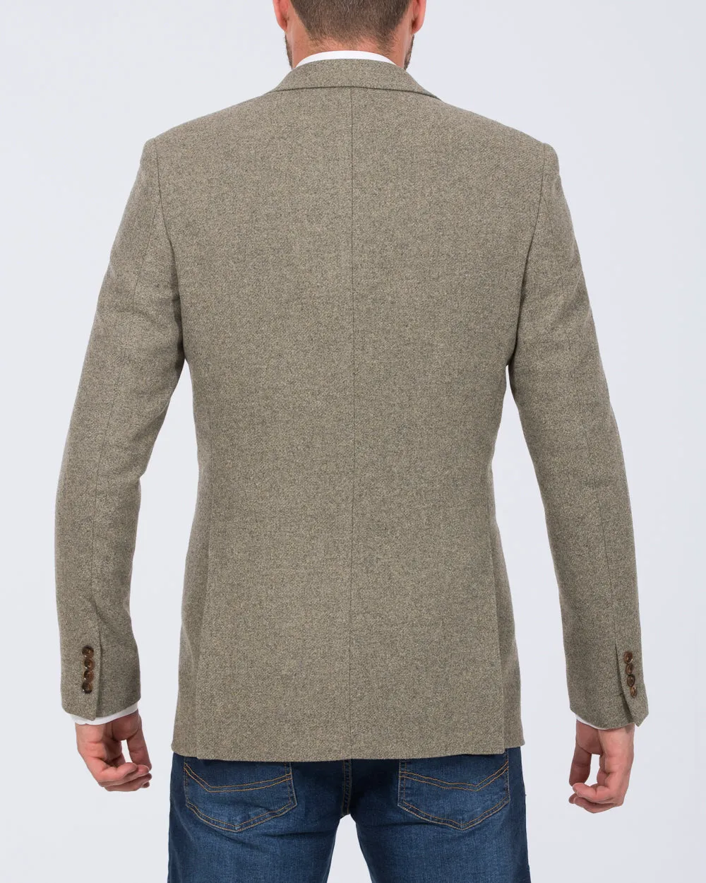 Skopes Ingram Slim Fit Tall Wool Blazer (sage) weekend clean