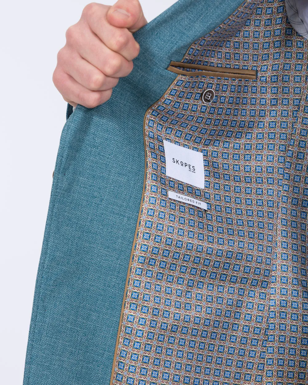 Skopes Jamie Tall Blazer (aqua) timeless chic