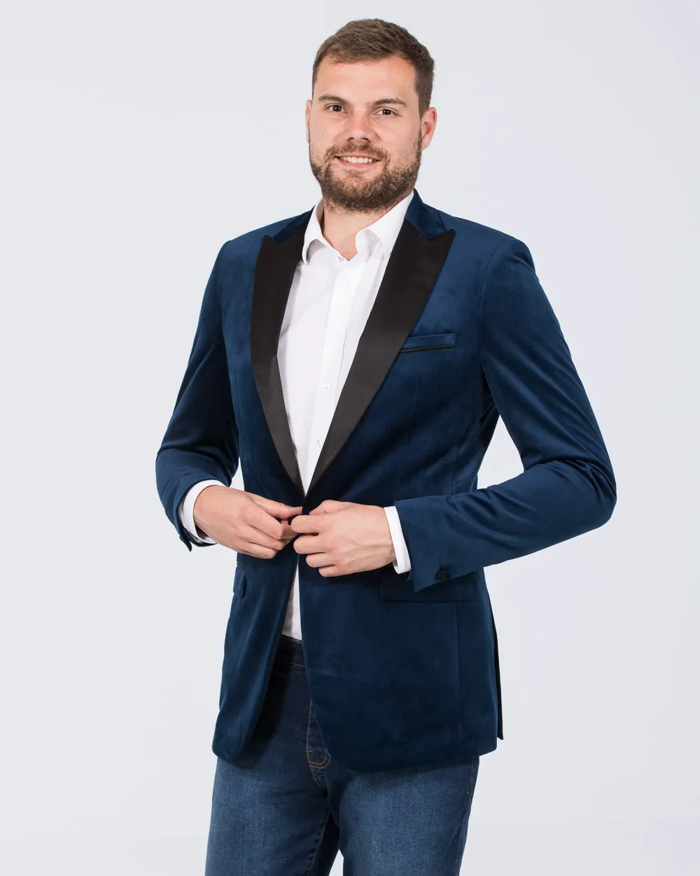 Skopes Jive Tall Velvet Blazer (royale blue) personal layer