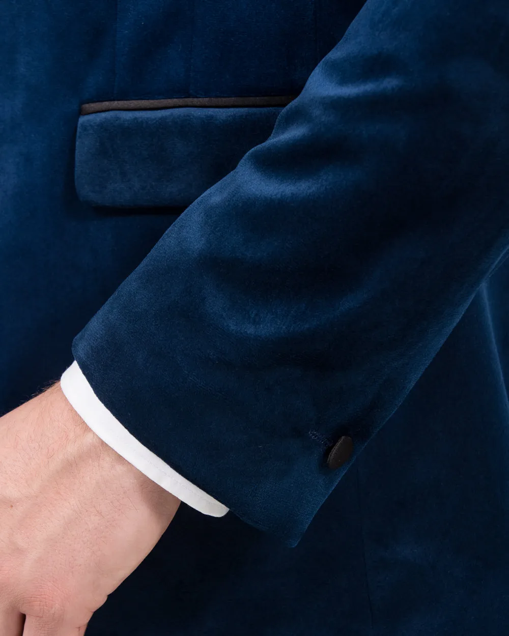 Skopes Jive Tall Velvet Blazer (royale blue) comfort prime