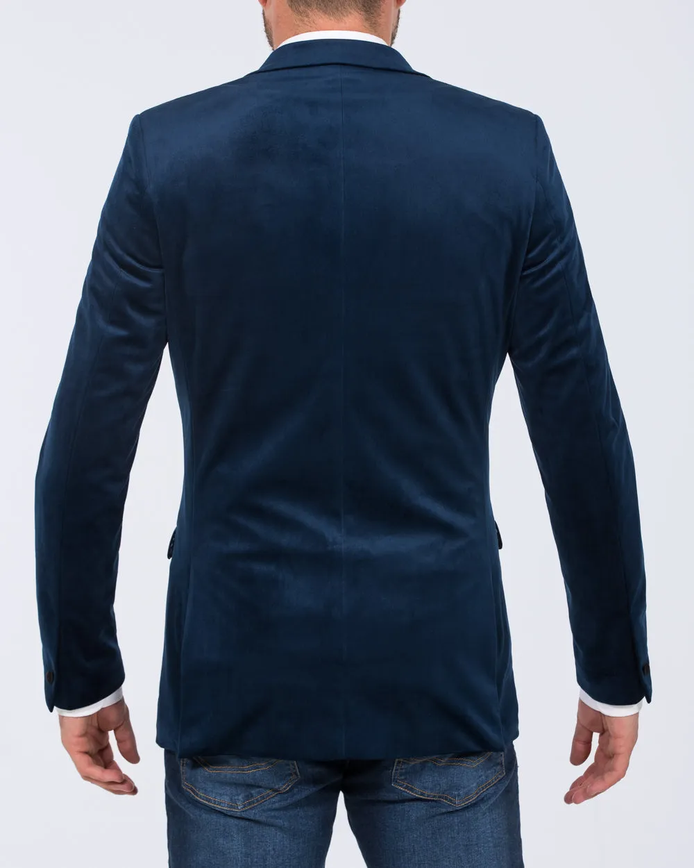 Skopes Jive Tall Velvet Blazer (royale blue) new edge
