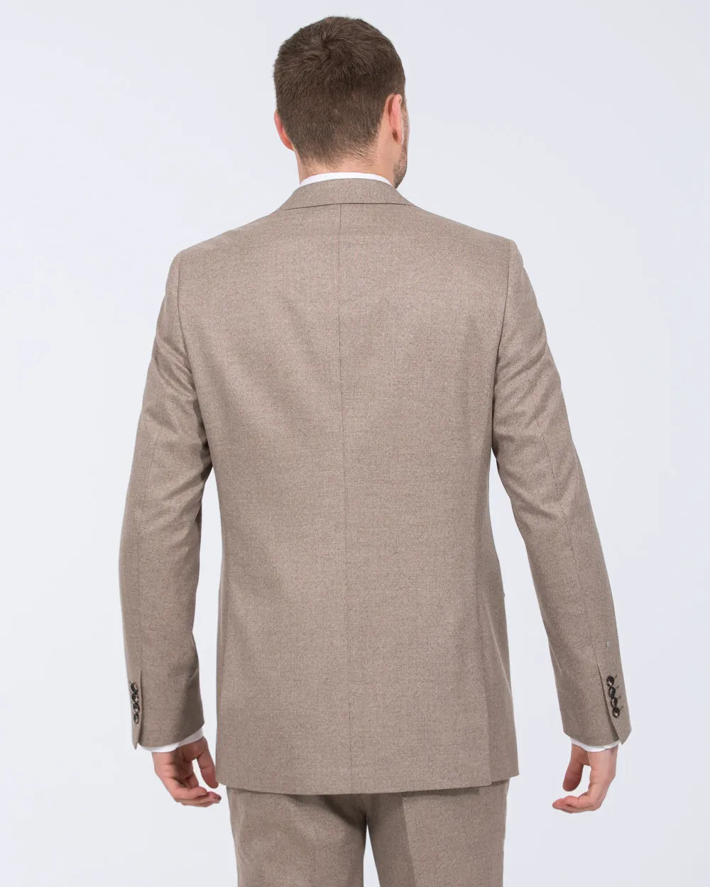 Skopes Jodrell Slim Fit Tall Suit Jacket (stone) chilly morning layer