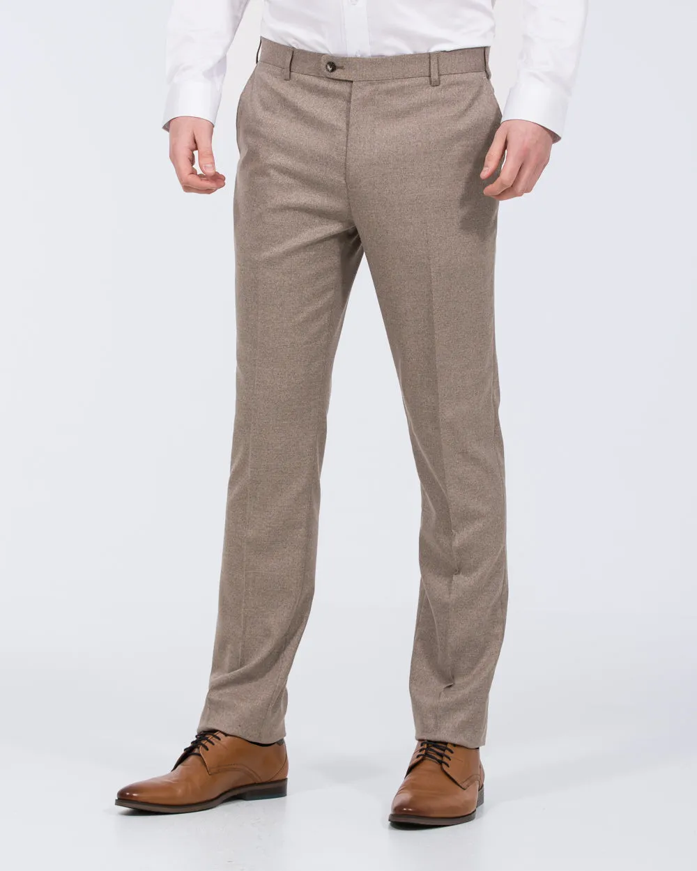 Skopes Jodrell Slim Fit Tall Suit Trousers (stone) sustainable wear
