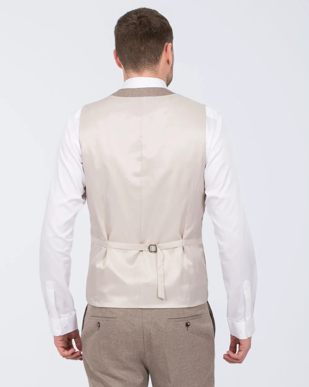 Skopes Jodrell Slim Fit Tall Suit Waistcoat (stone) durable fabric