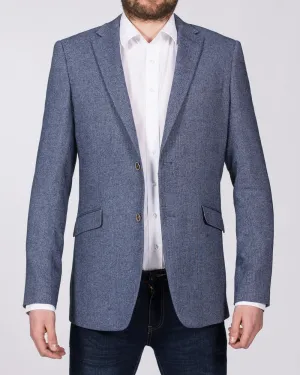 Skopes Jude Tall Blazer (blue herringbone) tone shift