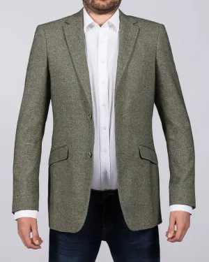 Skopes Jude Tall Blazer (sage herringbone) fresh press