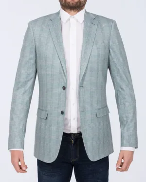 Skopes Montalvo Slim Fit Tall Blazer (light green check) style flex