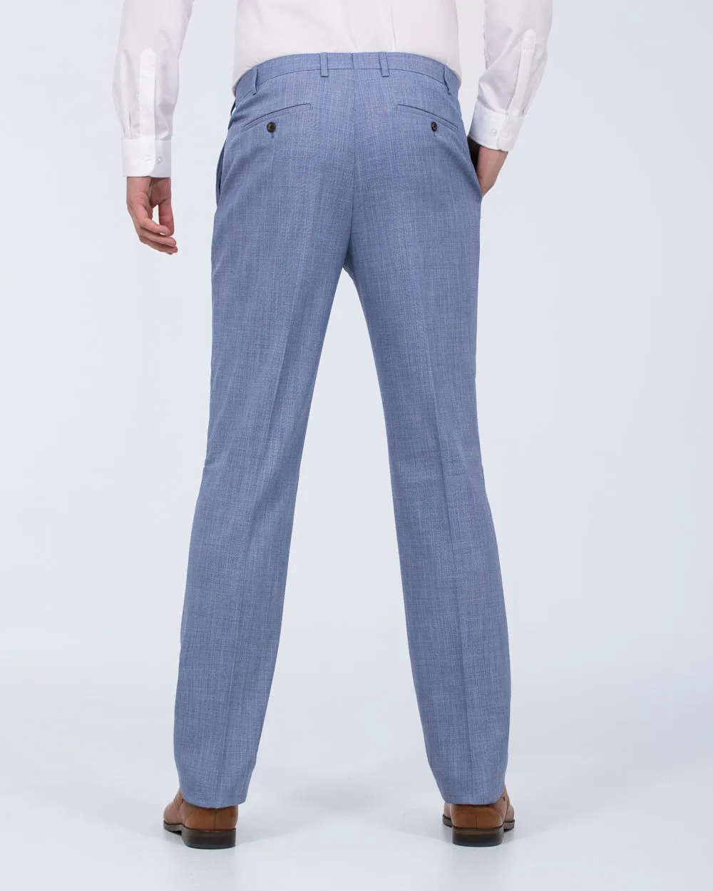 Skopes Redding Slim Fit Tall Suit Trousers (sky blue) customizable options