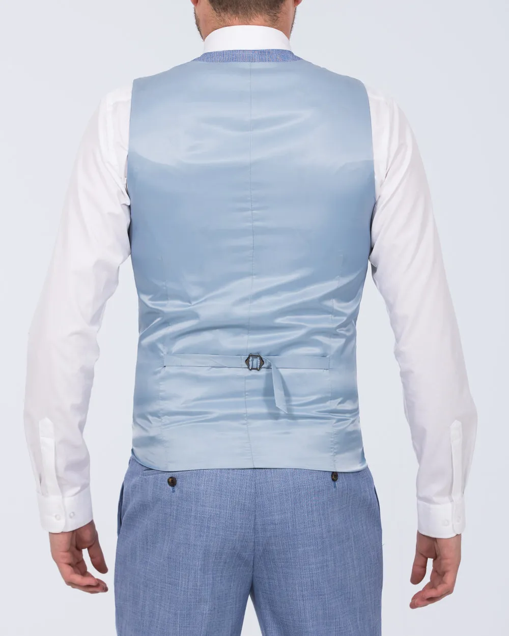 Skopes Redding Slim Fit Tall Waistcoat (sky blue) breathable mesh
