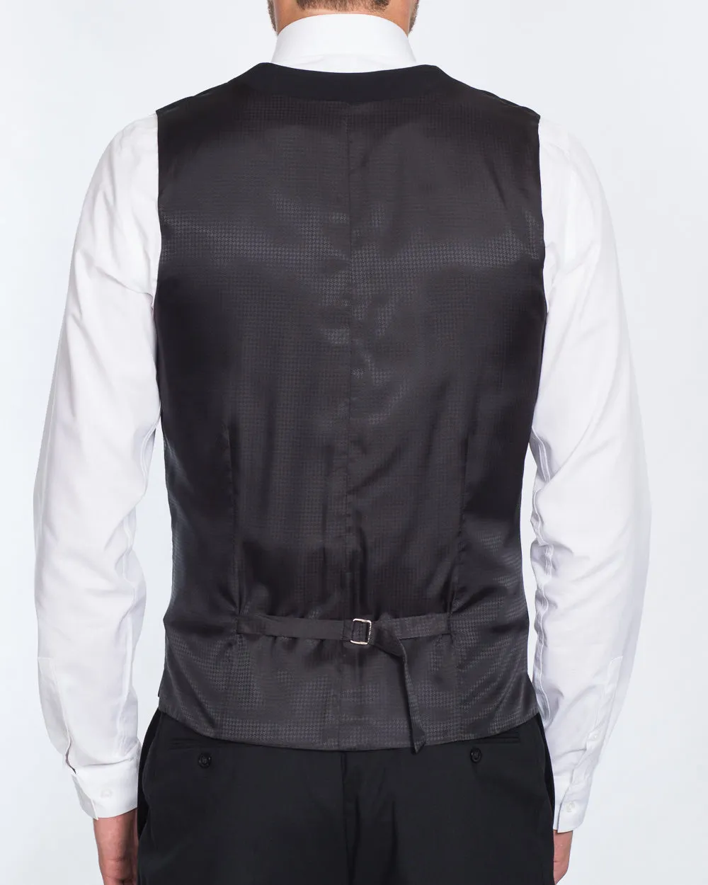 Skopes Regular Fit Tall Waistcoat (black) social event