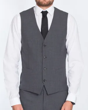 Skopes Regular Fit Tall Waistcoat (grey) special occasion