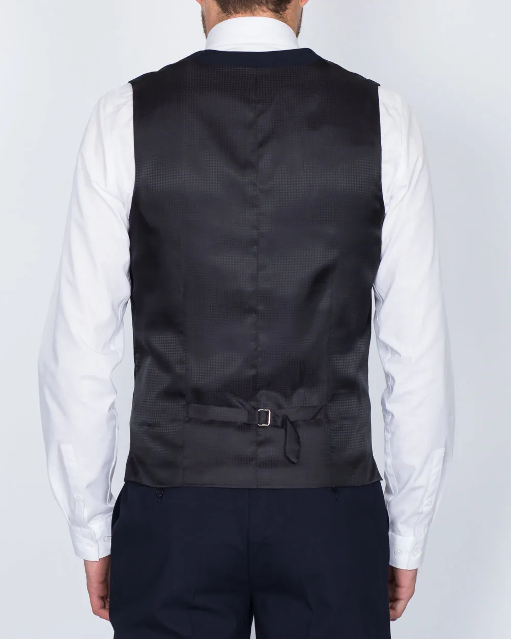 Skopes Regular Fit Tall Waistcoat (navy) layered look