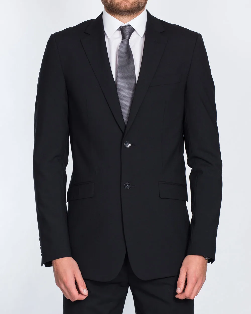 Skopes Regular Fit Wool Jacket (black) elevated street coat
