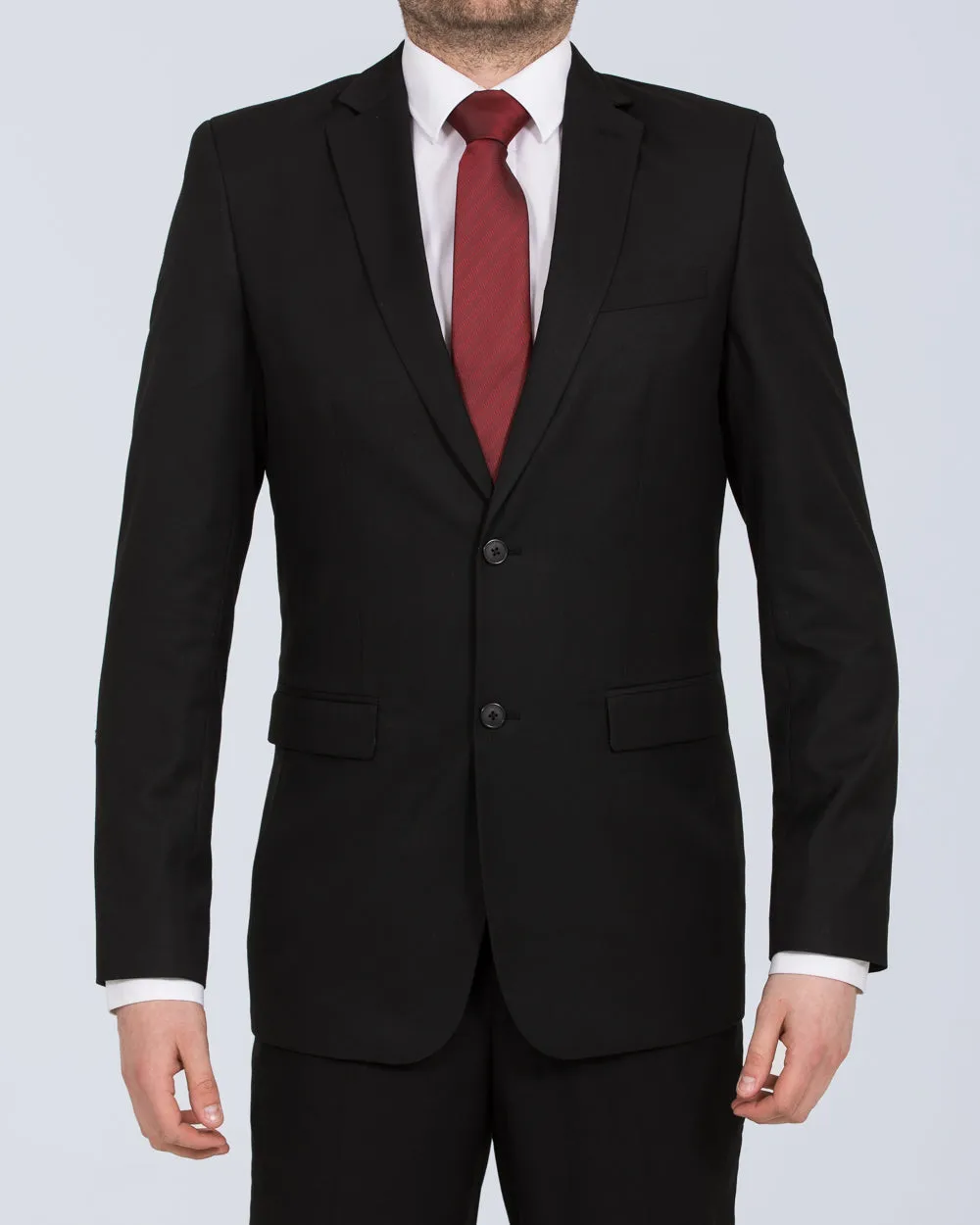 Skopes Romulus Slim Fit Tall Lyfcycle Suit Jacket (black) cold season ease