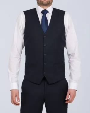 Skopes Romulus Slim Fit Tall Lyfcycle Waistcoat (navy) office party