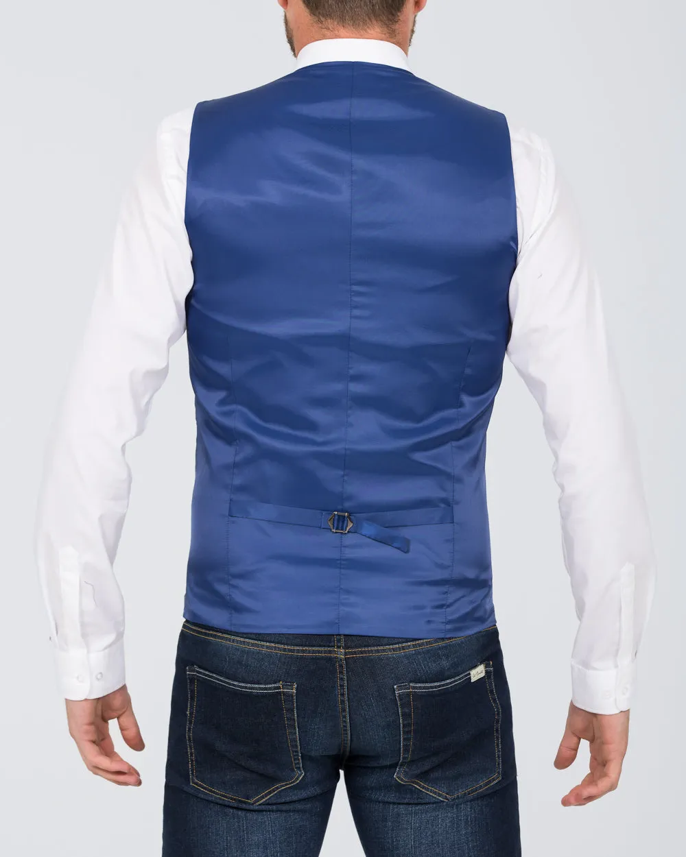 Skopes Ruthin Slim Fit Tall Waistcoat (silver tweed) winter cozy