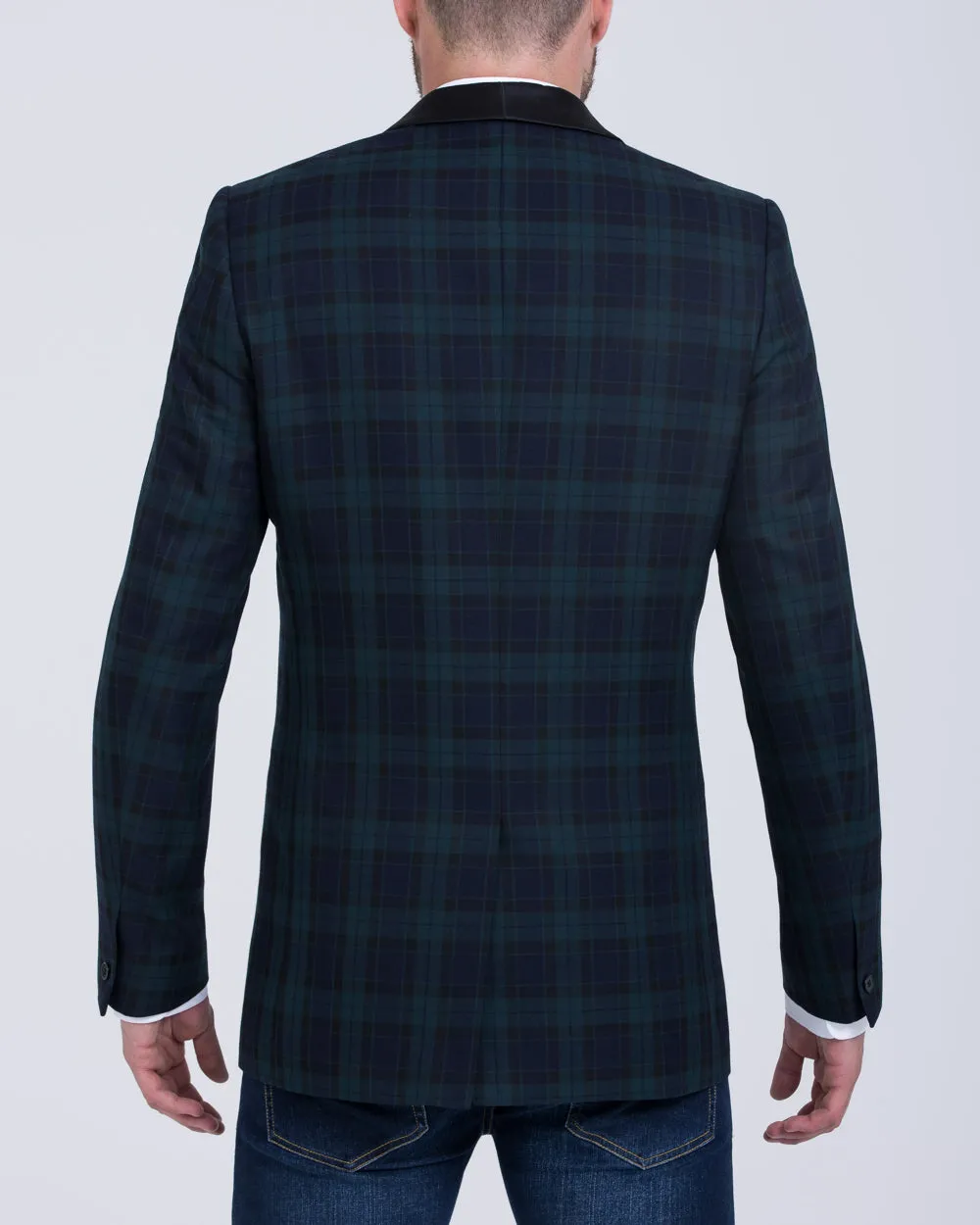 Skopes Sanchez Tall Blazer (navy/green check) street soft