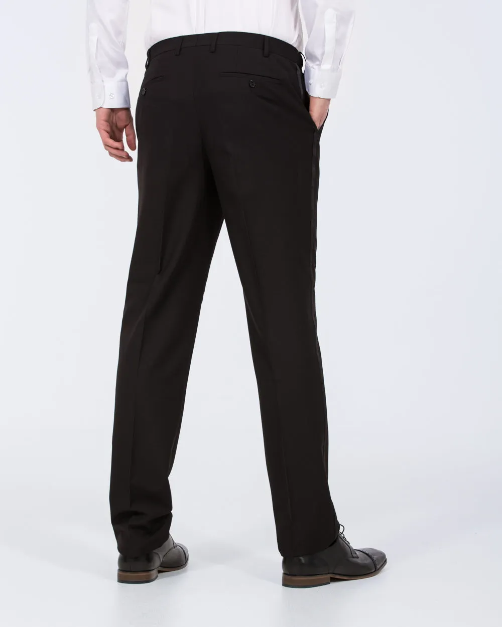 Skopes Sinatra Slim Fit Tall Dinner Suit Trousers (black) trend setter