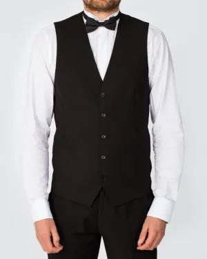 Skopes Slim Fit Tall Dinner Suit Waistcoat (black) fashion forward