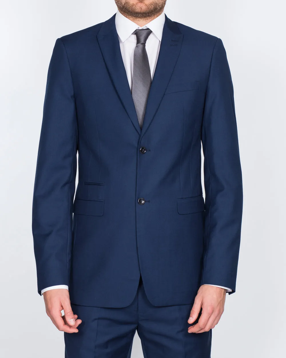 Skopes Slim Fit Tall Suit Jacket (royale blue) park hangout fit