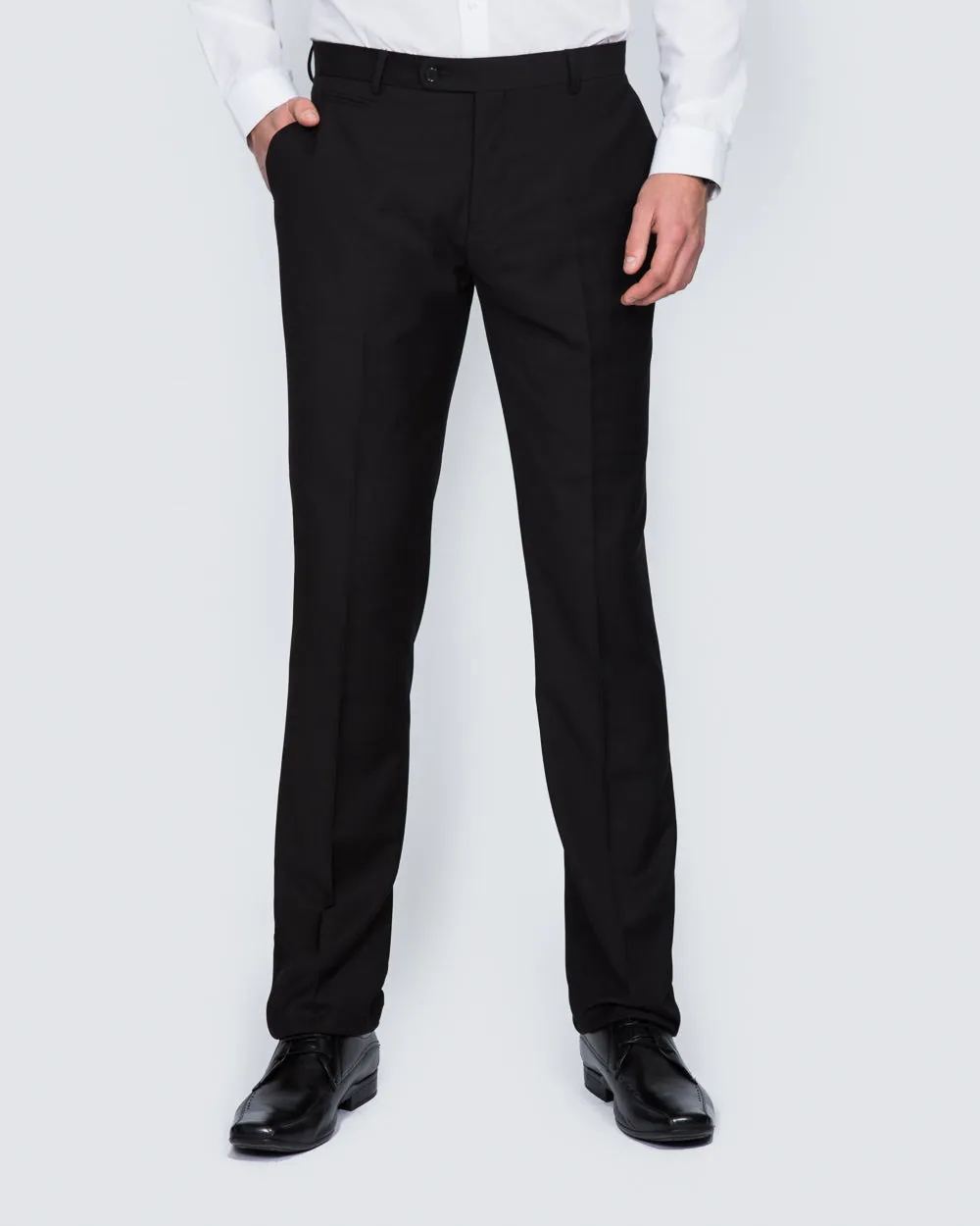 Skopes Slim Fit Tall Suit Trousers (black) confident wearer