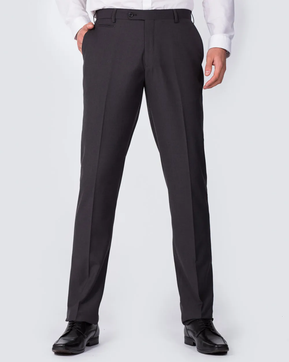 Skopes Slim Fit Tall Suit Trousers (charcoal) ethical wear
