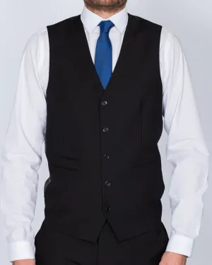 Skopes Slim Fit Tall Waistcoat (black) autumn walk