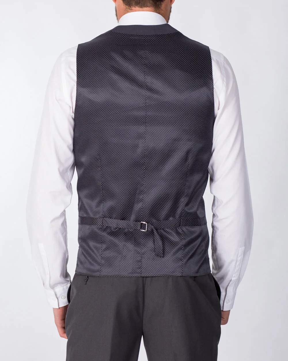 Skopes Slim Fit Tall Waistcoat (grey) silk blend
