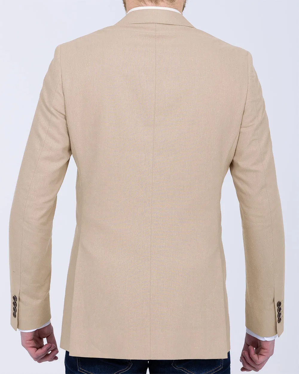 Skopes Tuscany Linen Blend Blazer (stone) clean shift