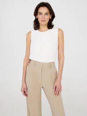 Sleeveless Chiffon Top sport fusion
