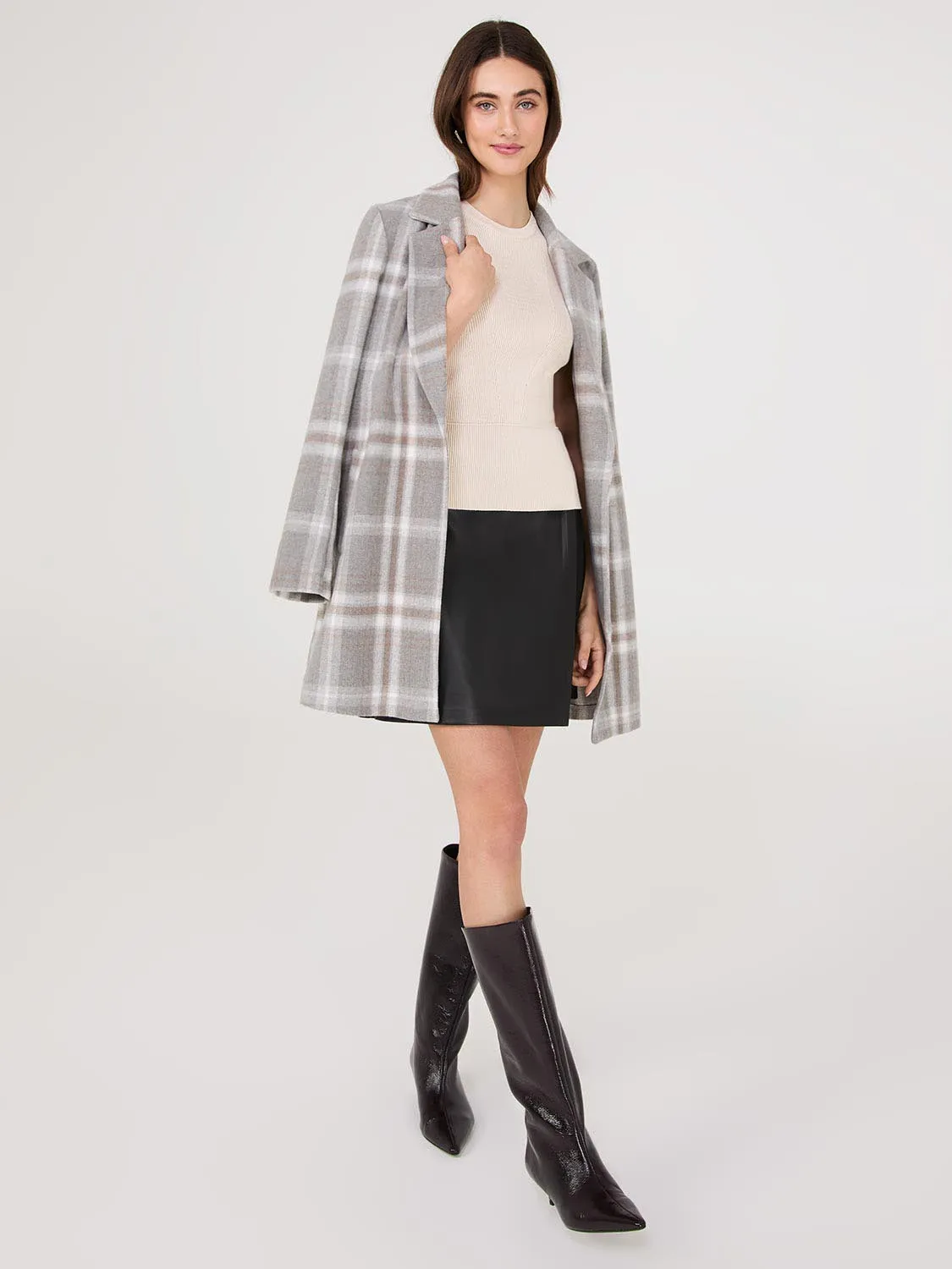 Sleeveless Ribbed Sweater light layer