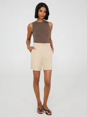 Sleeveless Ribbed Tank Top urban ease