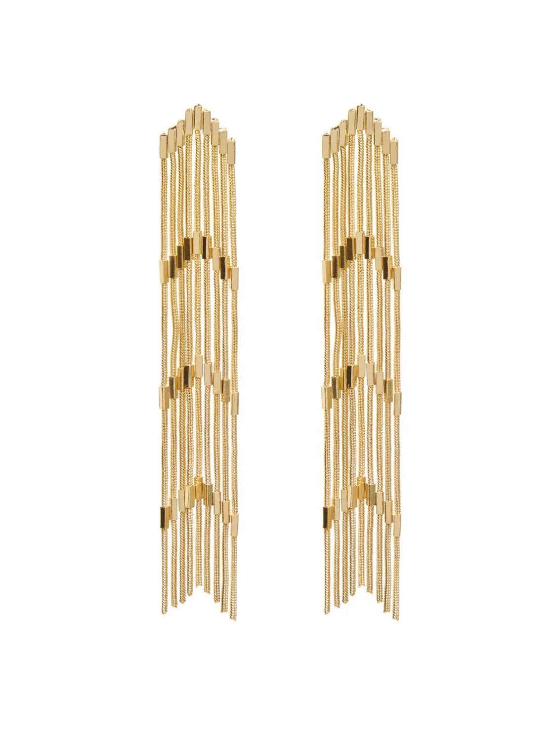 Slinky Chain Earrings light protection
