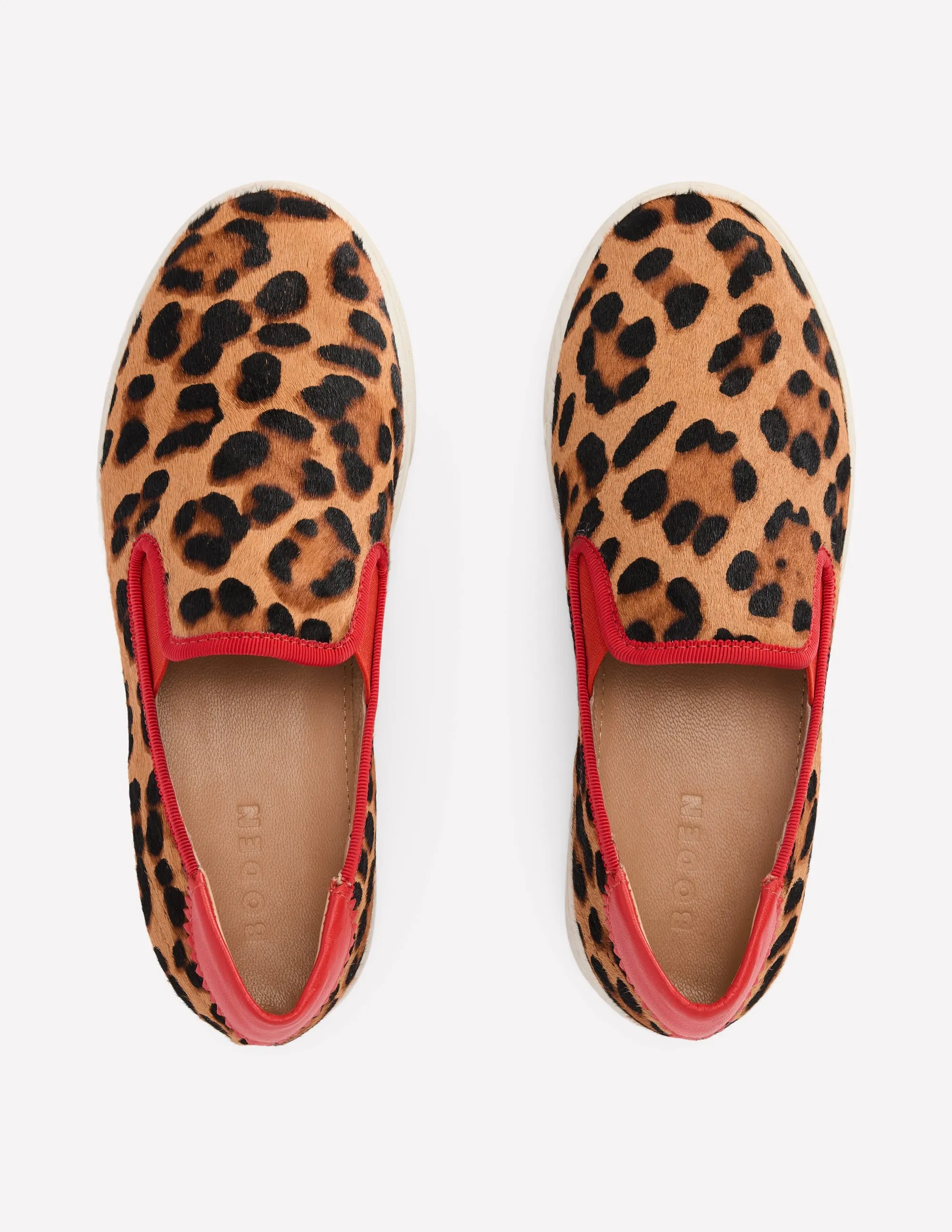 Slip On Trainer-Leopard bold walk