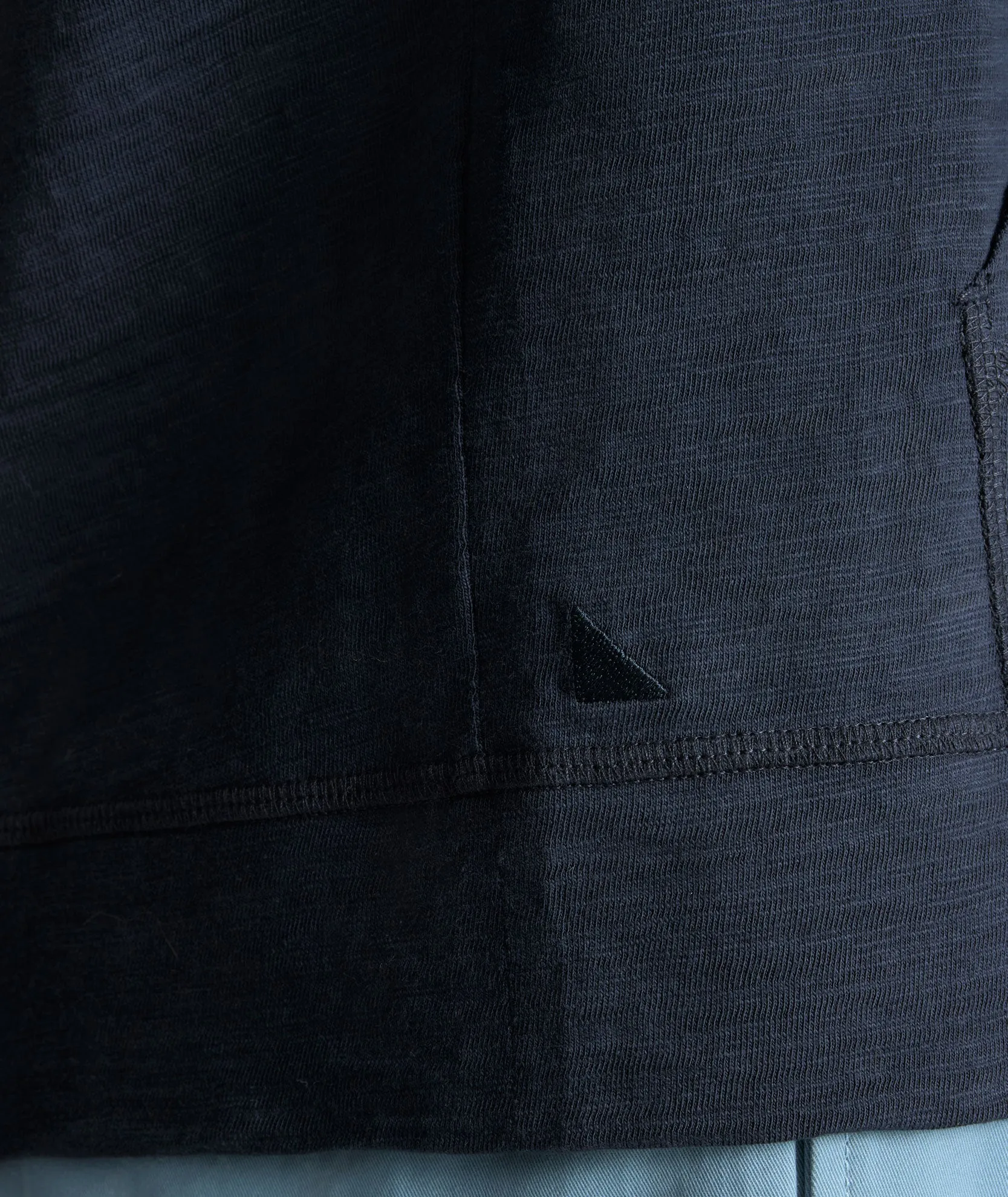 Slub Cotton Hoodie casual vibe