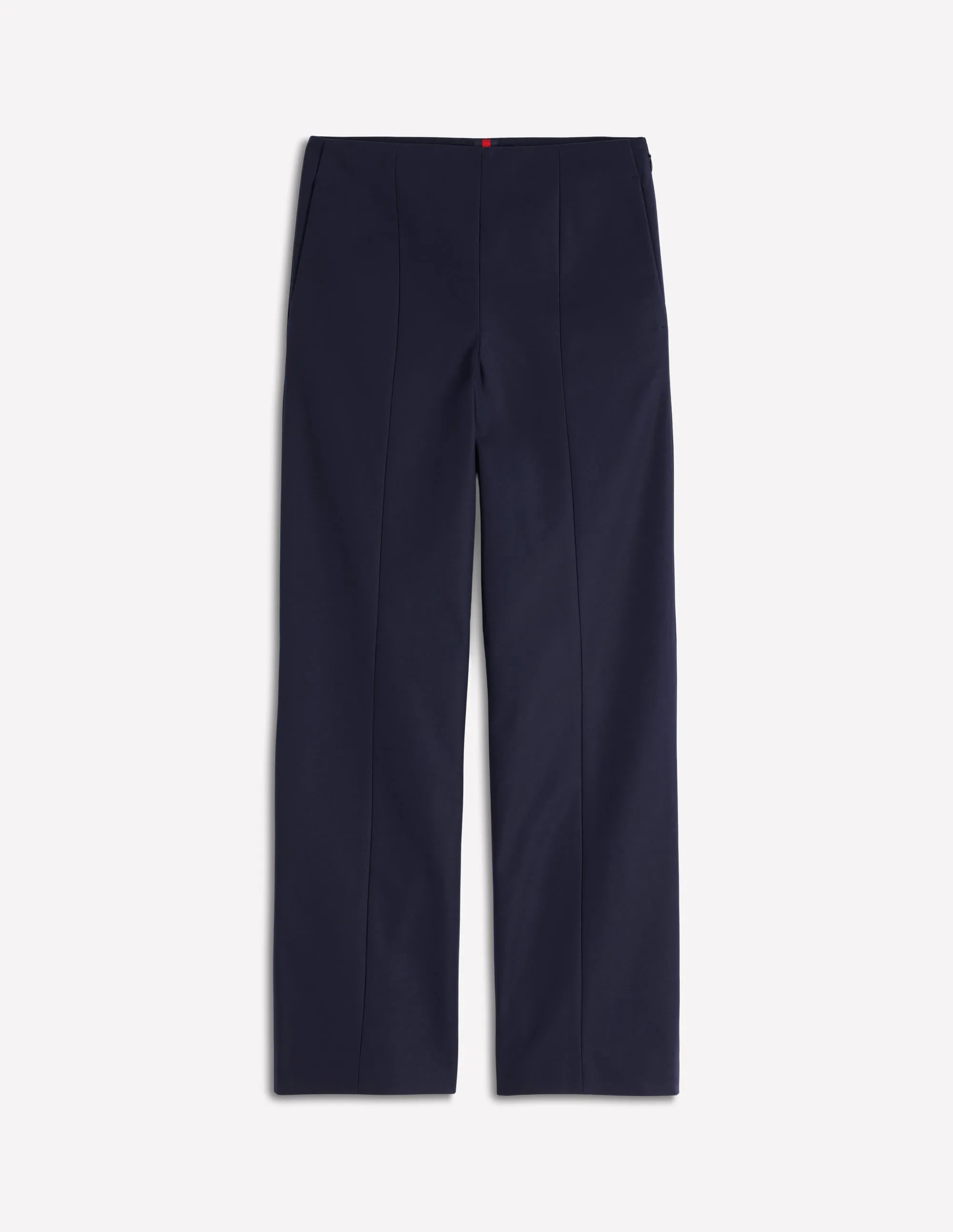 Smart 7/8 Trousers-Navy city casual