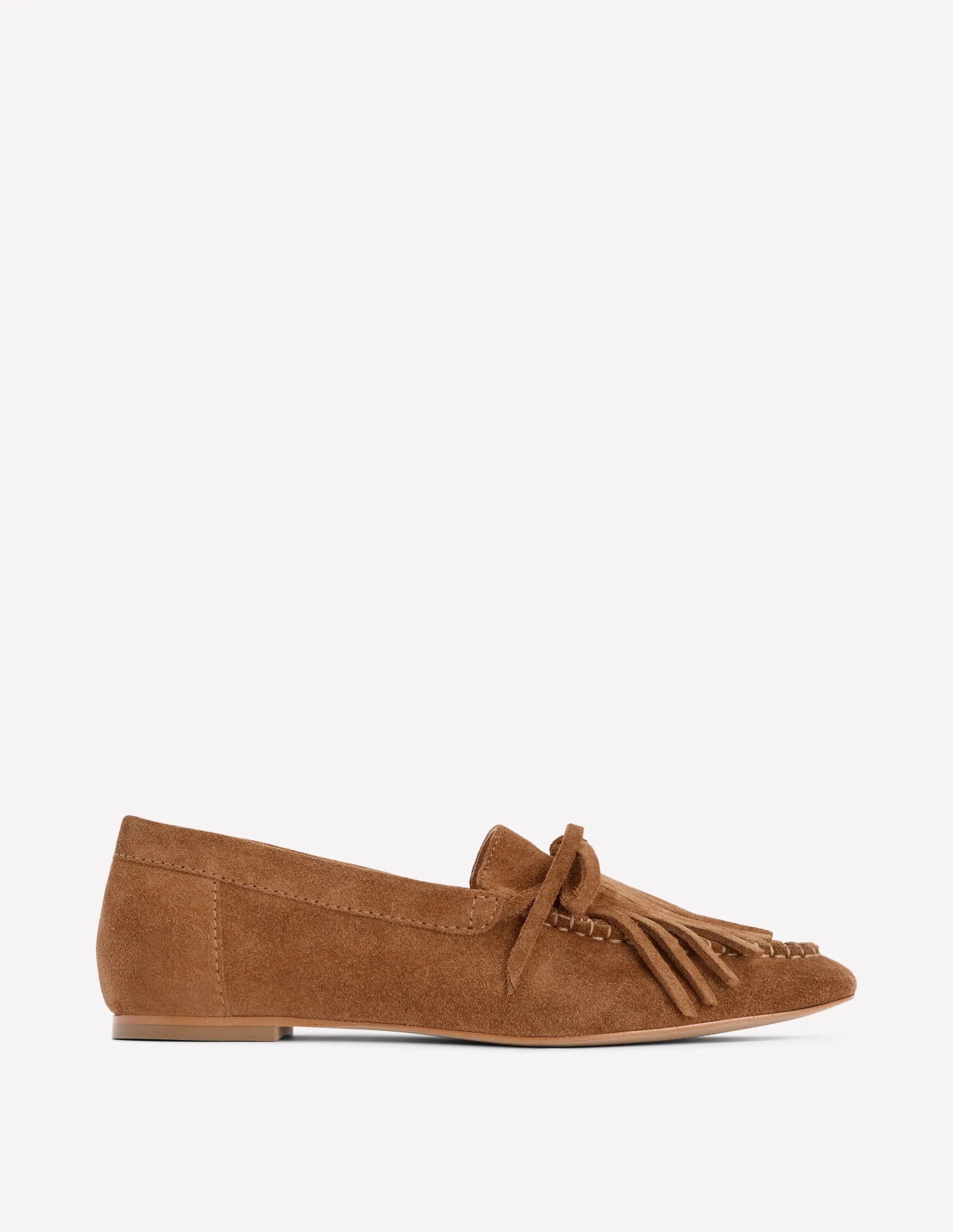 Soft Tassel Deck Shoes-Tan full function