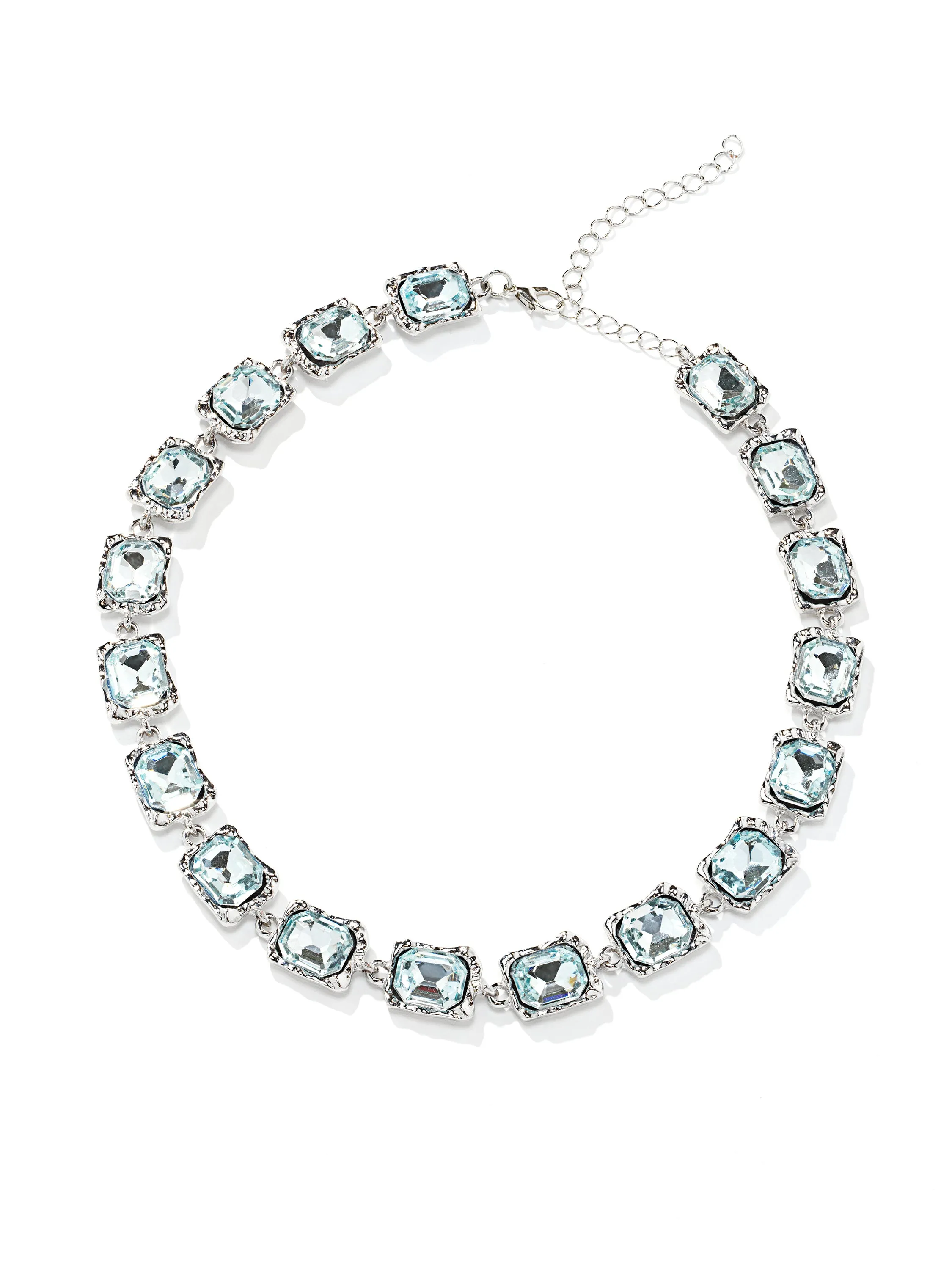 Square Gem Necklace beach holiday