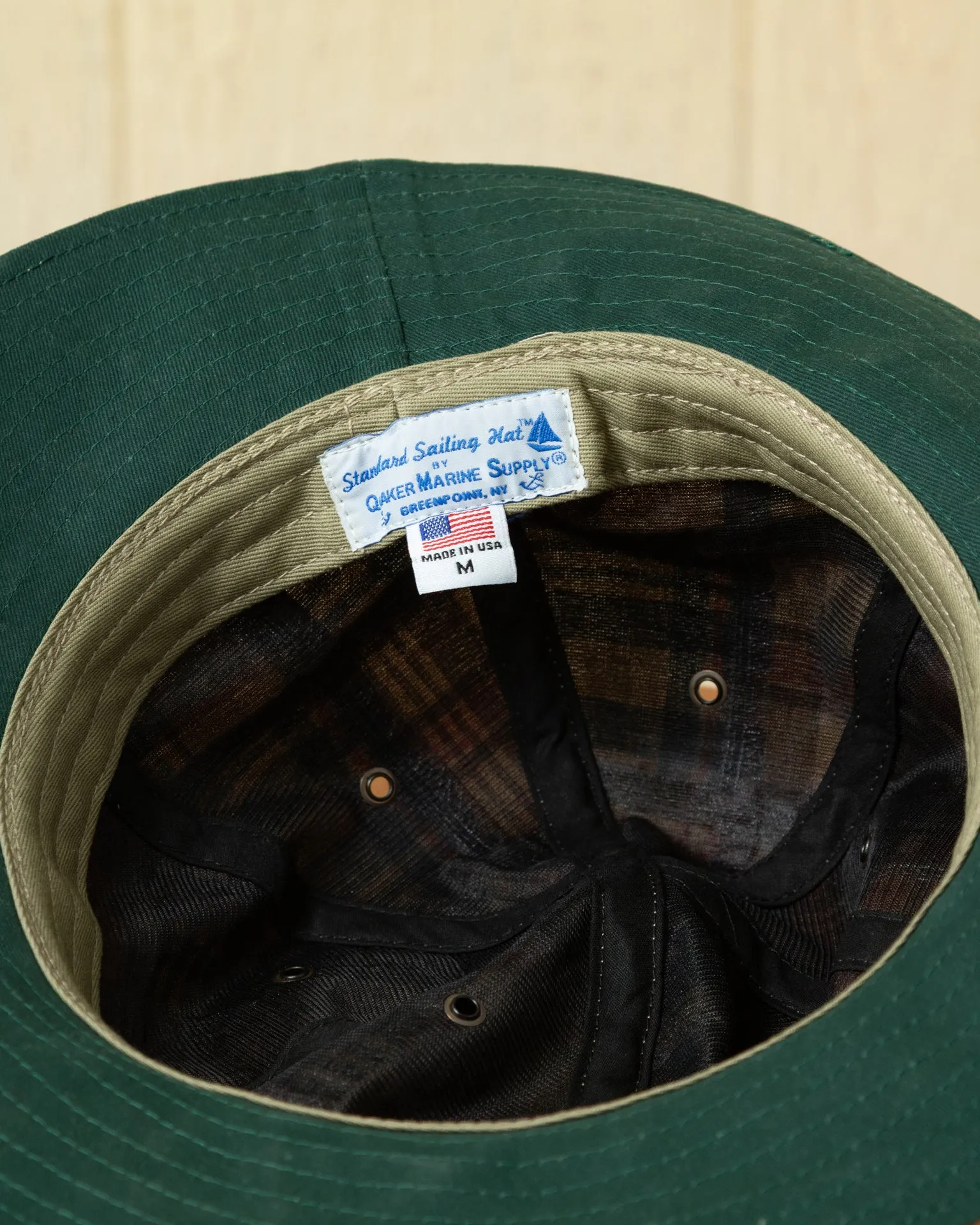 Standard Sailing Hat in Antique Patchwork Madras travel essential