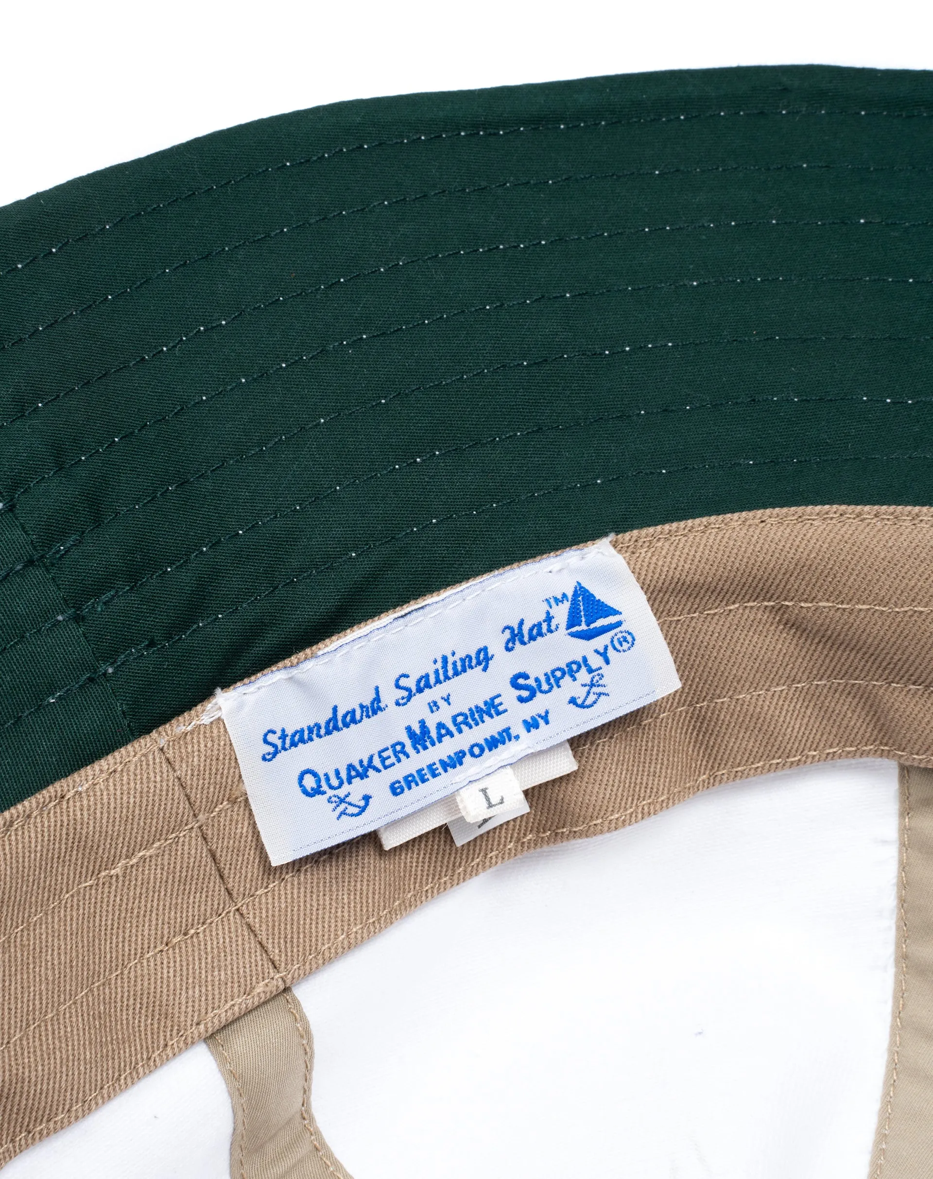 Standard Sailing Hat in White neat finish