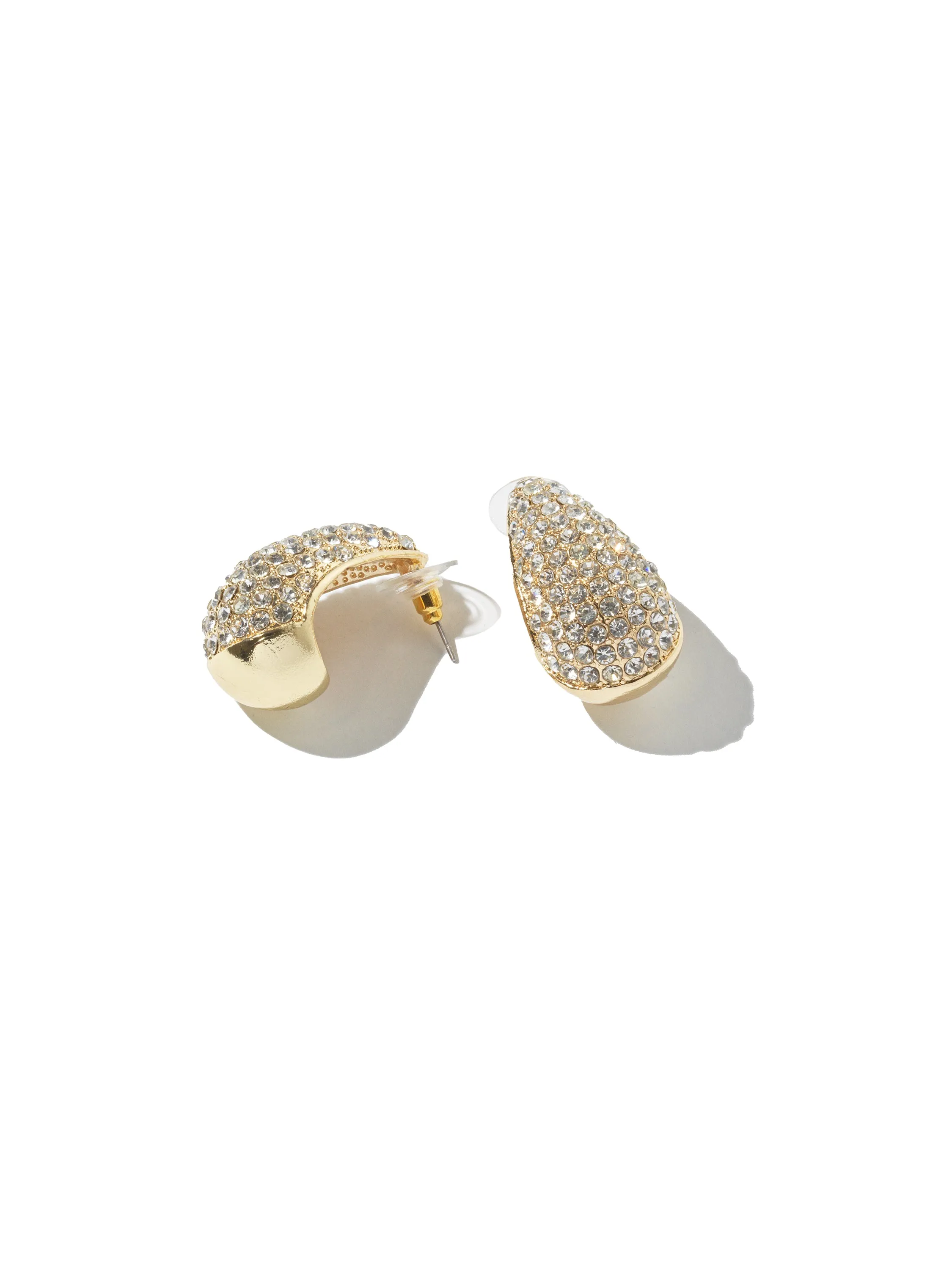 Statement Pav Demi-Hoop Earring bold accessory