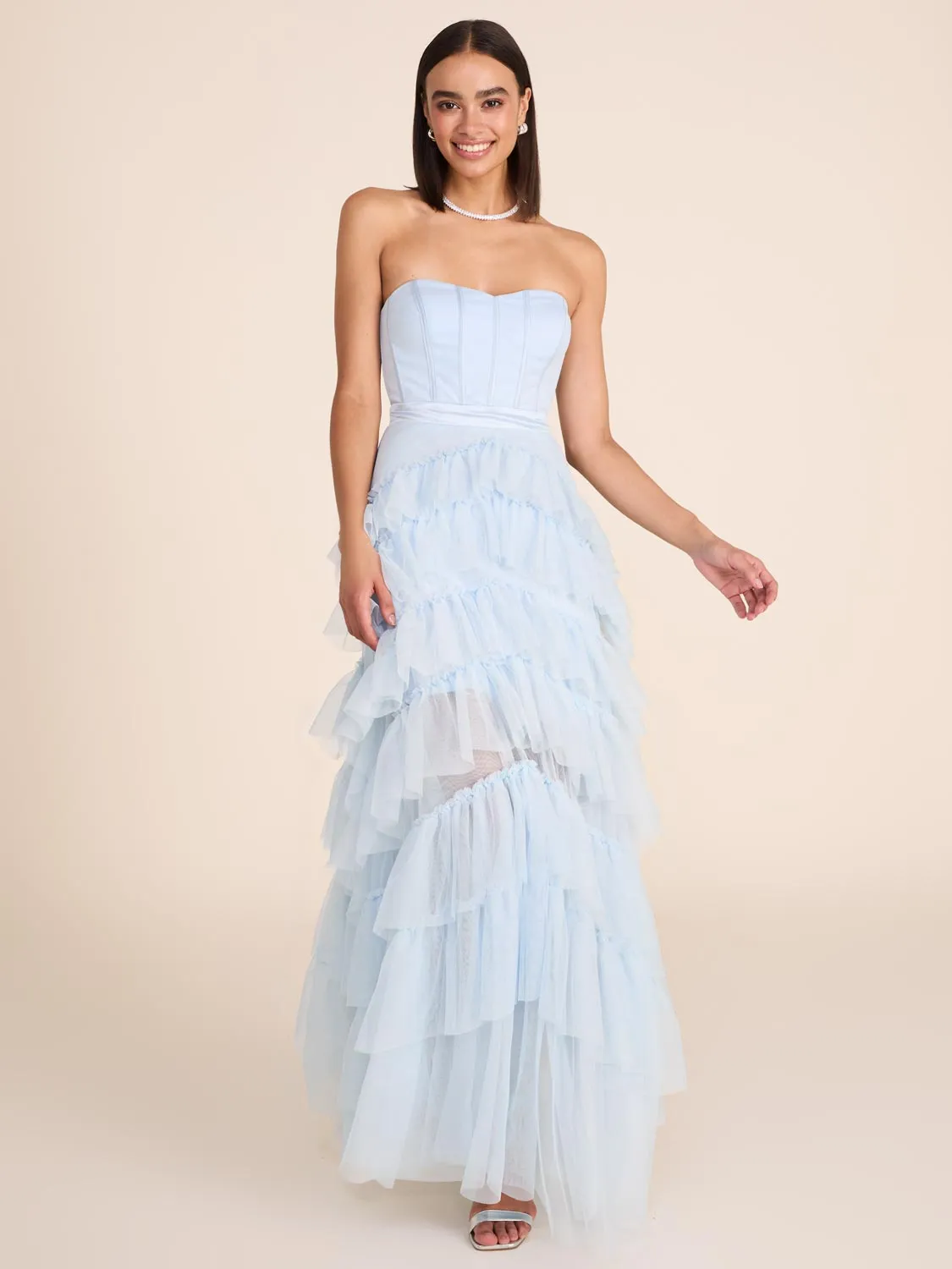 Strapless Bustier Ball Gown personal style