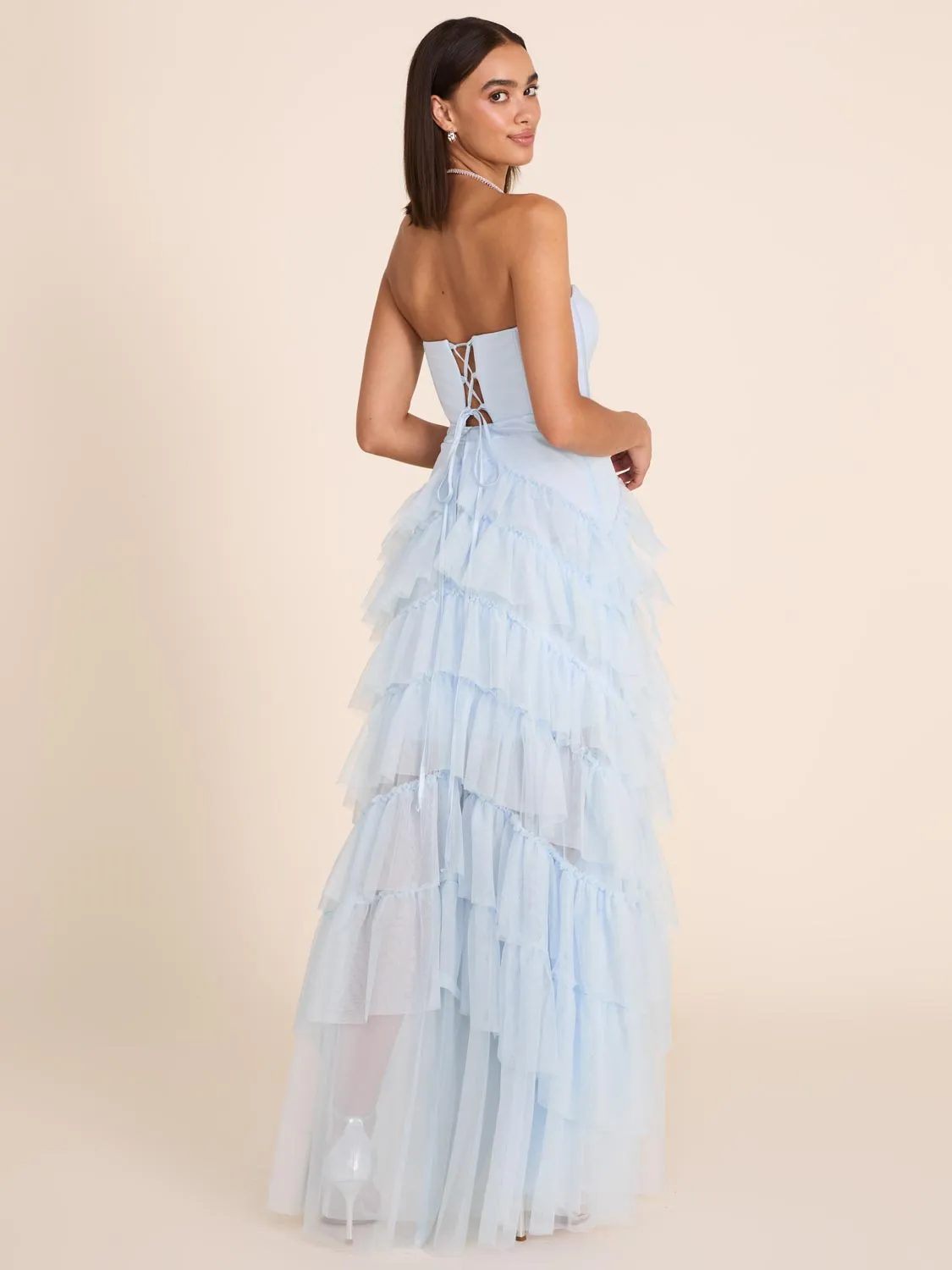 Strapless Bustier Ball Gown classic colors