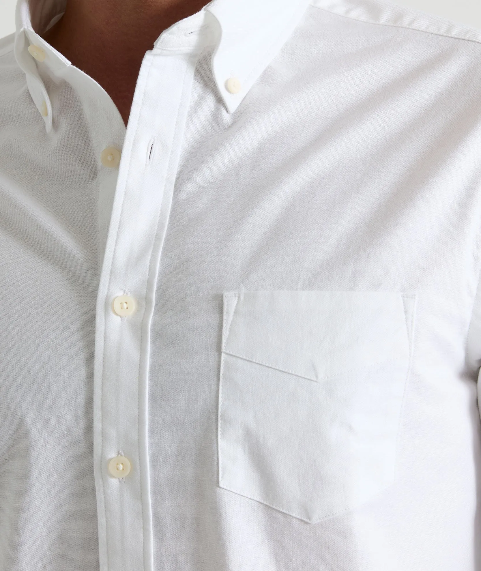 Stretch Cotton Oxford Bridges Shirt Crowd Fit