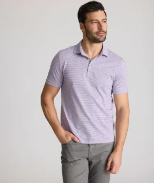 Striped Jersey Performance Polo sport spirit